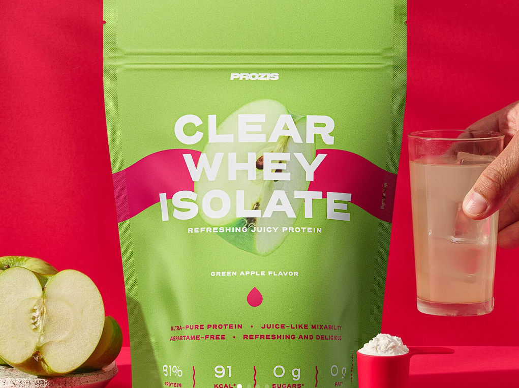 Clear Whey Isolate - Manzana verde 500 g